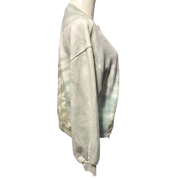 Abercrombie & Fitch Size S Tie Dyed Sweatshirt Soft A & F Collection Crop Boho - Picture 6 of 9